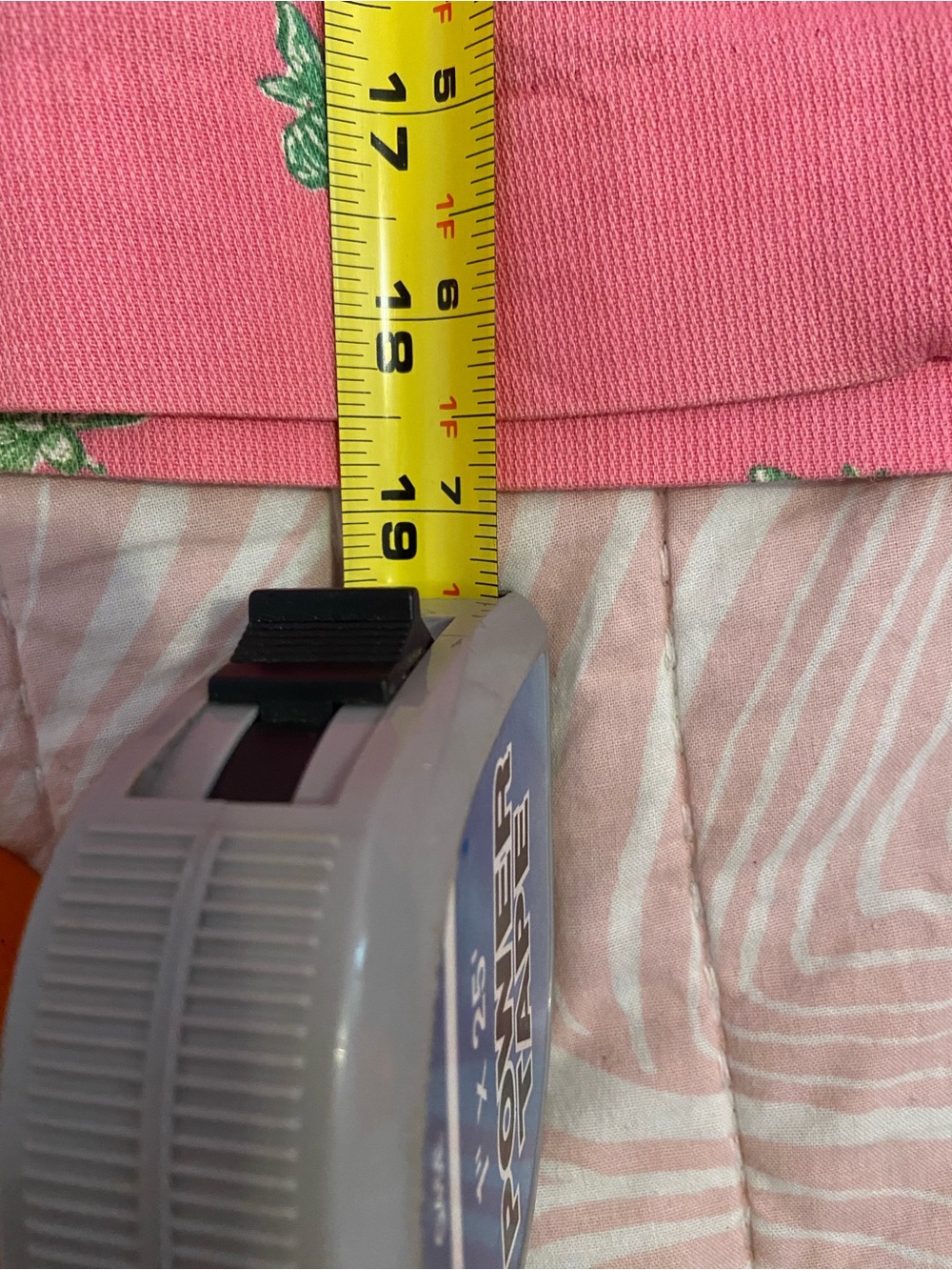 Lilly Pulitzer Pink Mini Skirt with Green Bees - Picture 7 of 7